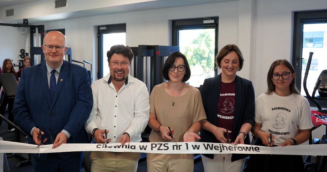 Zakończenie III etapu rewitalizacji w Powiatowym Zespole Szkół nr 1 w Wejherowie