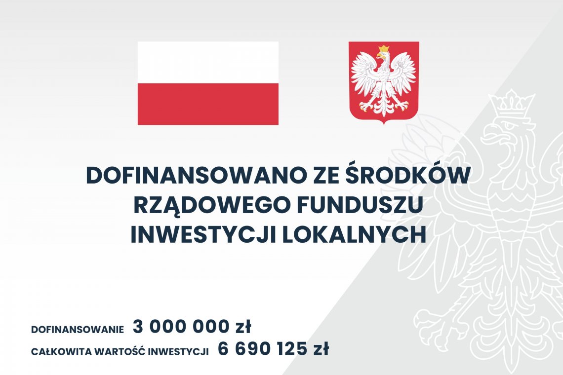 Rządowy Fundusz Inwestycji Lokalnych -  rozbudowa budynku Powiatowego Zespołu Szkół nr 1 w Wejherowie