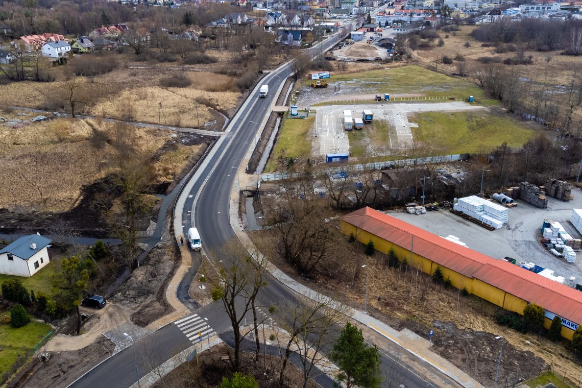 Oddanie drugiego etapu ulicy Przemysłowej w Wejherowie