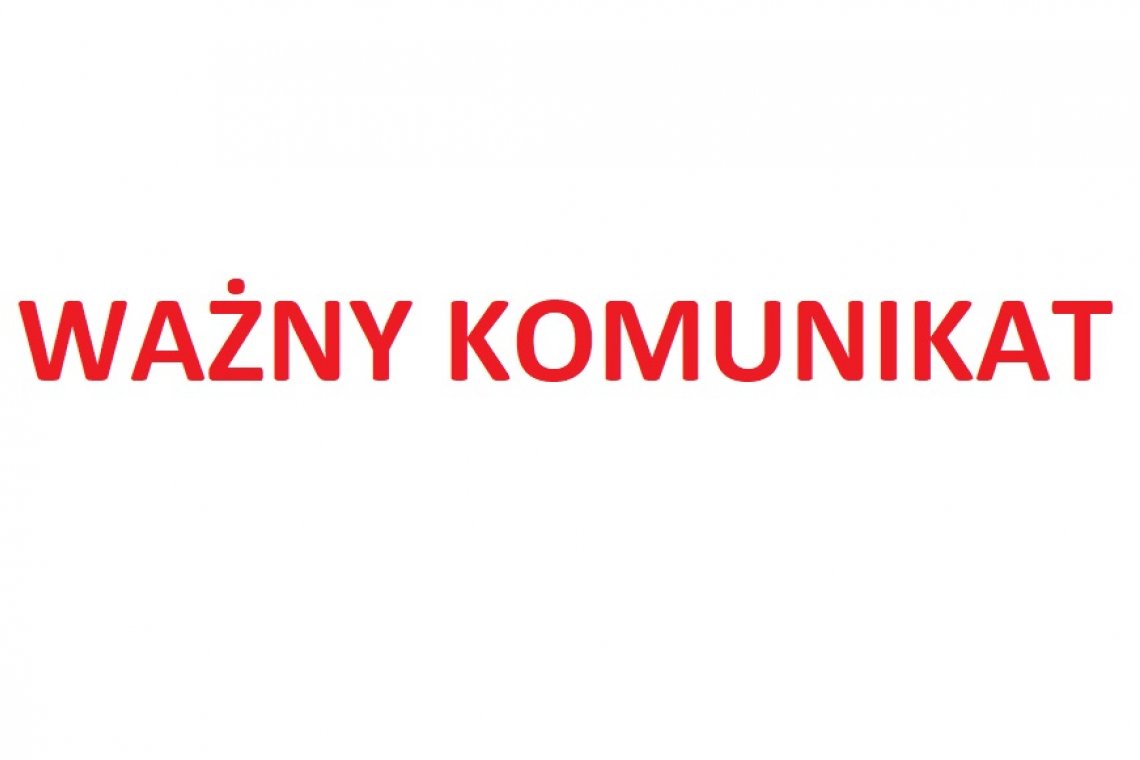 Ważny Komunikat 