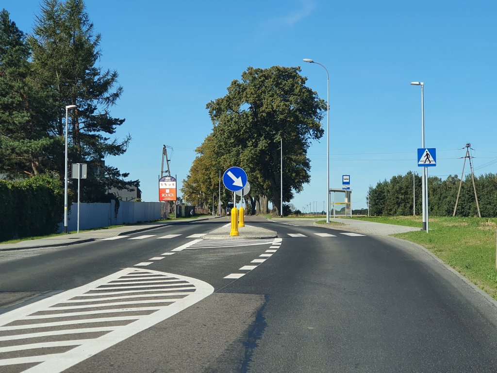  „Przebudowa i rozbudowa drogi powiatowej 1405G  na odcinku Szemud - Kamień, na odcinku Kielno - Karczemki oraz w miejscowości Kielno poprzez budowę chodników oraz zatok autobusowych wraz z remontami nawierzchni jezdni oraz budową oświetlenia”